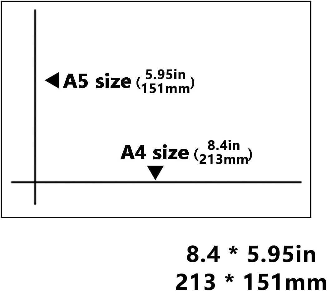 Ansoon 24 Stück Papier-Aktenvernichter, Schmierblätter, Papier-Aktenvernichter und Schmierblätter, 2