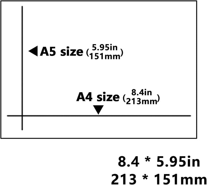 Ansoon 24 Stück Papier-Aktenvernichter, Schmierblätter, Papier-Aktenvernichter und Schmierblätter, 2