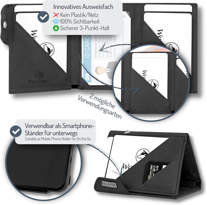 Wolfstrøm Slim Wallet &