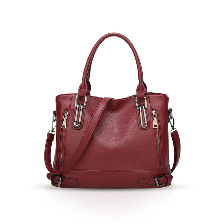 NICOLE & DORIS Frauen Handtaschen Top Griff taschen PU Leder Umhängetasche Grosse Kapazität Crossbod