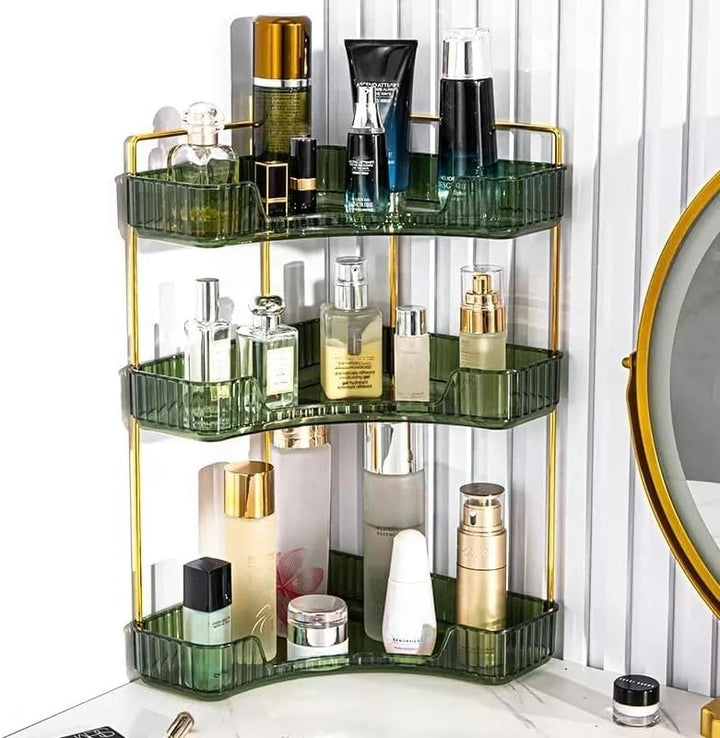 Make up Organizer, Kosmetik Organizer, Beauty Organizer, Hautpflege Organizer für Bad Schminktisch (