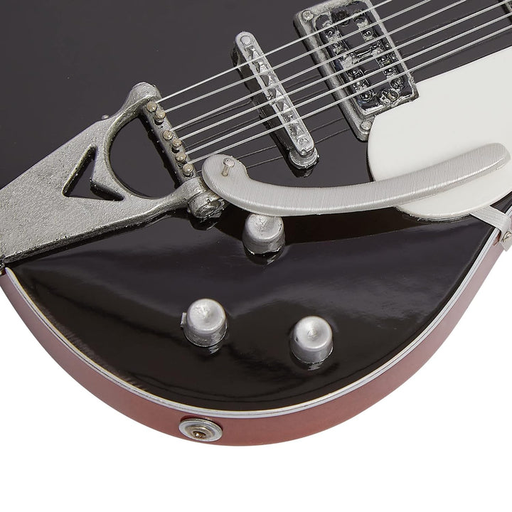 Axman G Harrison Miniatur-Gitarren-Nachbildung – Musikgeschenke – Handgefertigtes Ornamental-Masssta