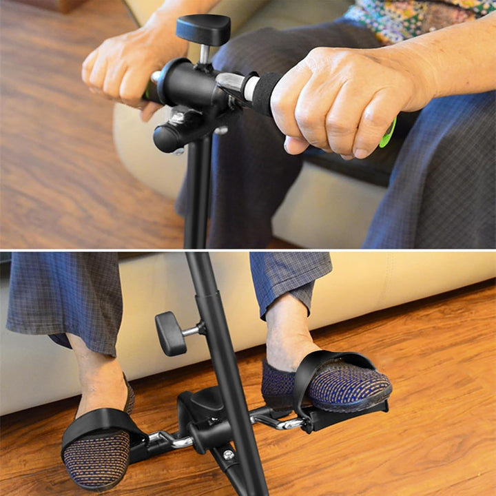 Pedaltrainer für Senioren, verstellbares Widerstandsfahrrad für Arm- und Beintraining, tragbares Phy