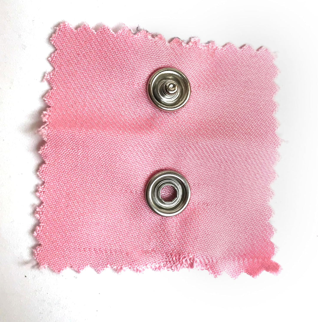 Druckknopf Set mit Zange, Φ9.5mm Jersey Druckknöpfe Metall Nähzubehör Buttons Knöpfe zum Annähen Wer