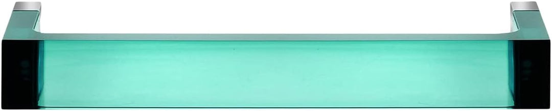 Kartell Rail Handtuchhalter, Plastik, Grün, 30 x 7.5 x 4 cm, 1 Einheiten 30 cm Aquamaringrün, 30 cm