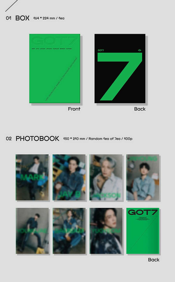 GOT7 - GOT7 Mini Album ( YUGYEOM Ver. + 1ea STORE GIFT CARD ) K-POP SEALED, Audio-CD