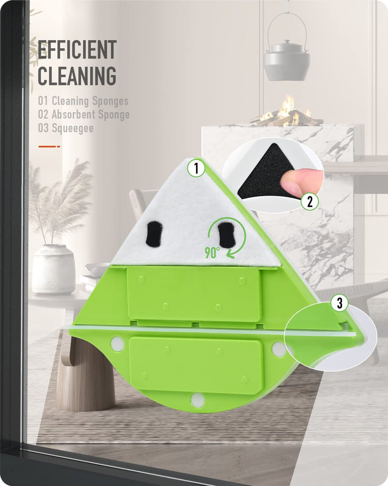 Baffect Startseite Double Side Magnetic Window Cleaner Ultra Strong Beide Seiten-Glaswischer Werkzeu