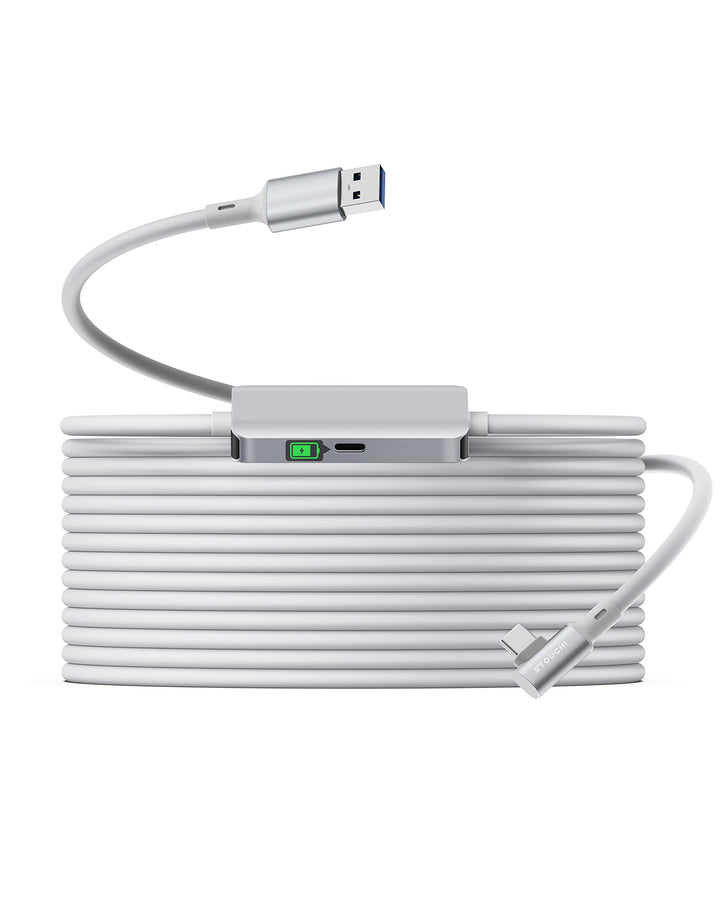 5m Link Kabel Kompatibel mit Meta Oculus Quest3/Quest2/Pro/PICO 4,Stouchi mit Separatem Ladeanschlus