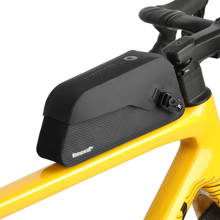 Rhinowalk Magnetische Fahrradrahmentasche 1L Fahrradrahmentasche mit Magnetklappe Voll wasserdichte