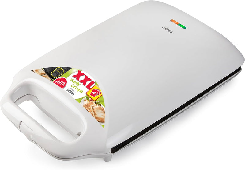 XXL Familien-Sandwich-Toaster DOMO DO9064C Sandwichmaker für 4 Sandwiches in