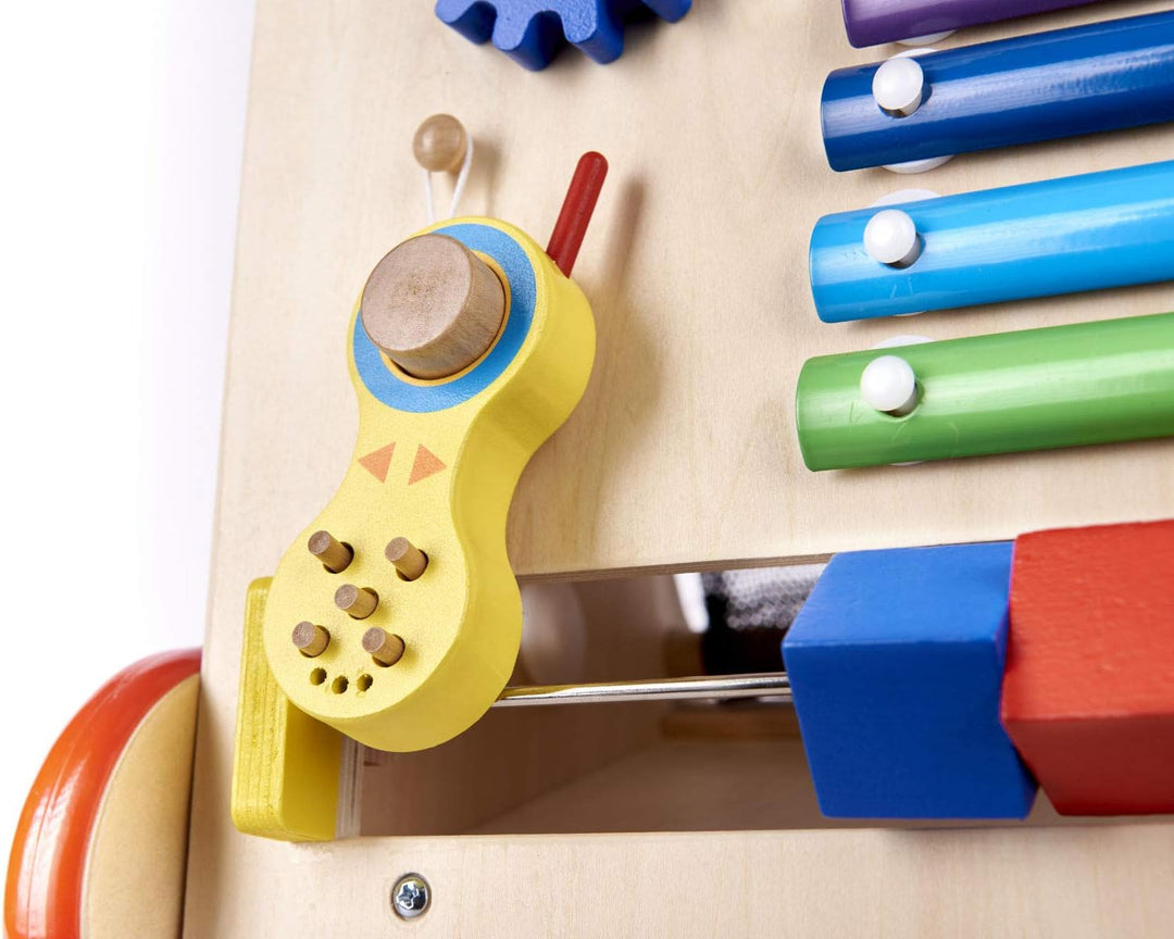 IKONKA Baby Lauflernwagen 6in1 Lernwürfel für die ersten Schritte Spielzeug tragen Zählen lernen Zei