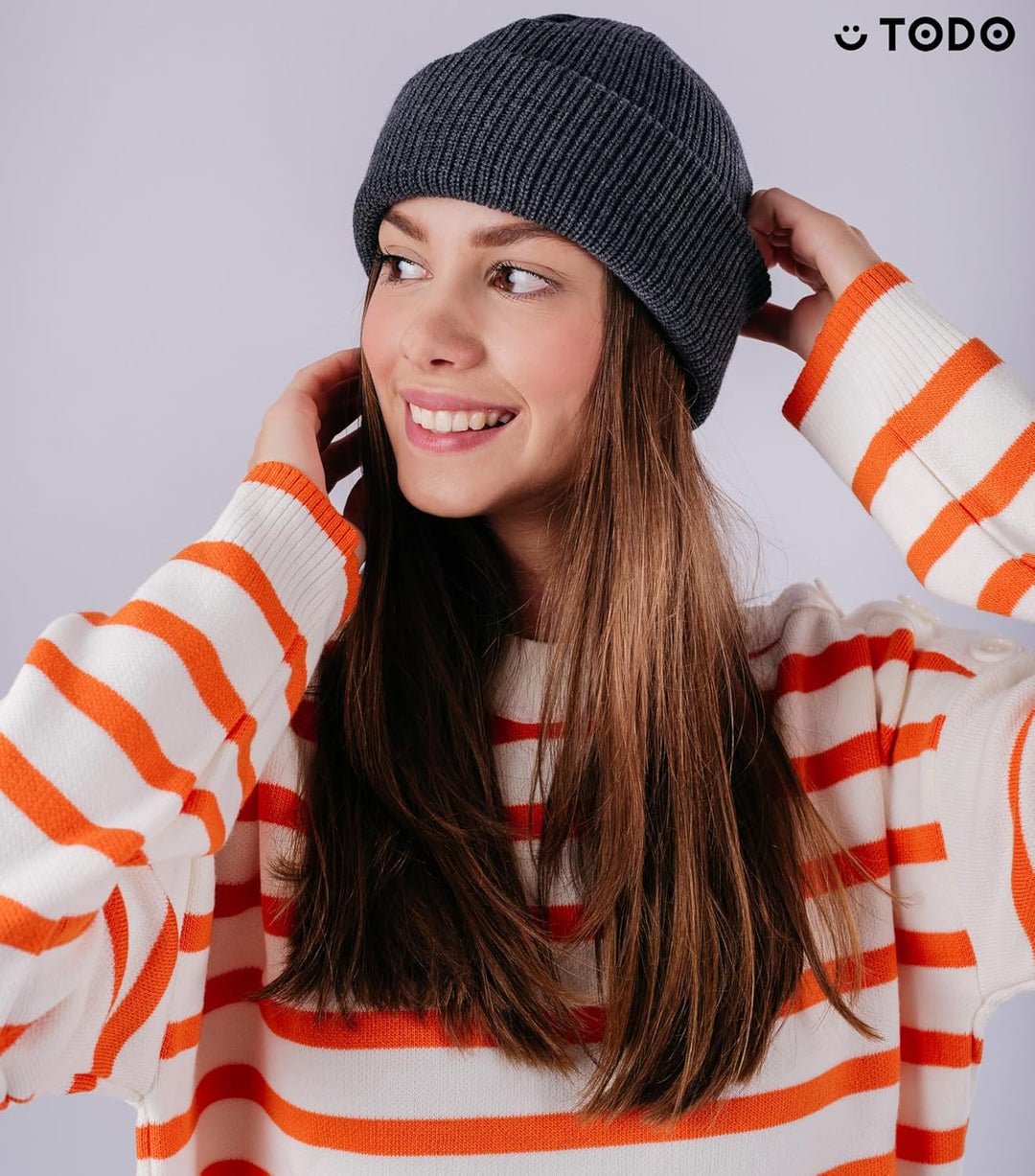 TODO Merino Mütze Herren Beanie Damen, Warm, Weich, Bequem. Wollmütze für kalte Tage, Alltag, Outdoo