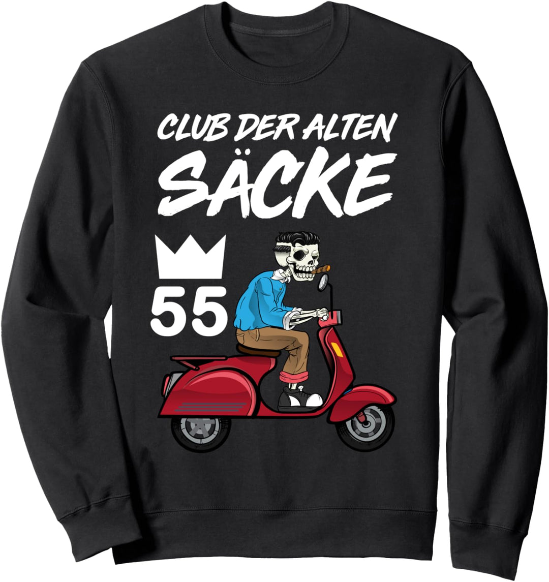 Club der alten Säcke 55 Geburtstag Sweatshirt