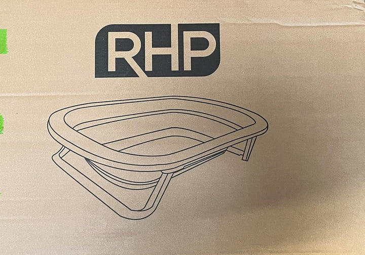 RHP Badewanne für Babys Ergonomische Babywanne Anti-Rutsch Kunststoff rutschfest klappbar - 3 Farben