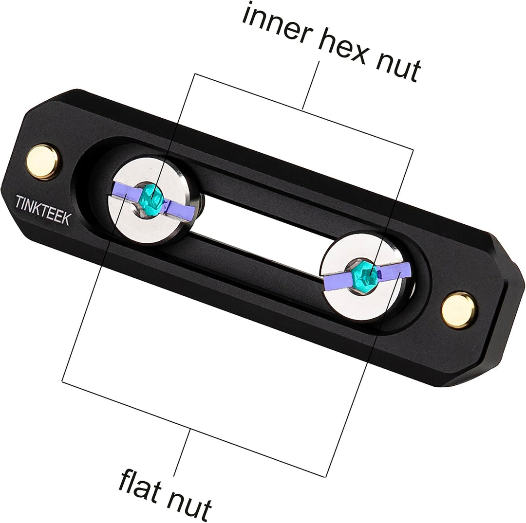 TINKTEEK 70mm NATO Rail NATO Schiene Schnellspanner 2 Stück B0BWJJVLCT, B0BWJJVLCT
