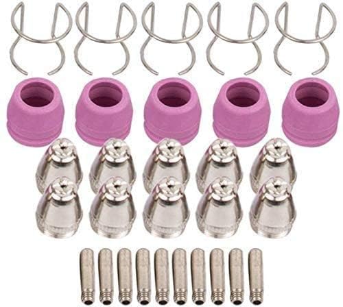 SUSEMSE 30 STÜCKE AG-60 SG-55 WSD-60 Plasmaschneider Schneidbrennerspitzendüsen Verbrauchsmaterial Z
