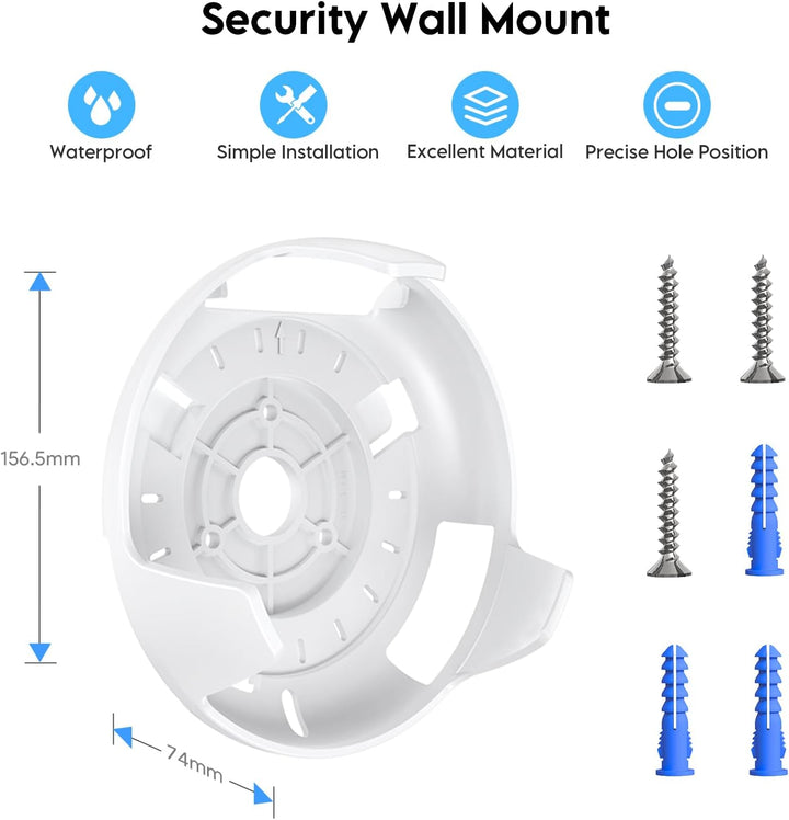Wandhalterung für TP-Link Deco BE23/BE25/BE3600/BE5000 WiFi 7 Mesh Wi-Fi System – platzsparende Halt