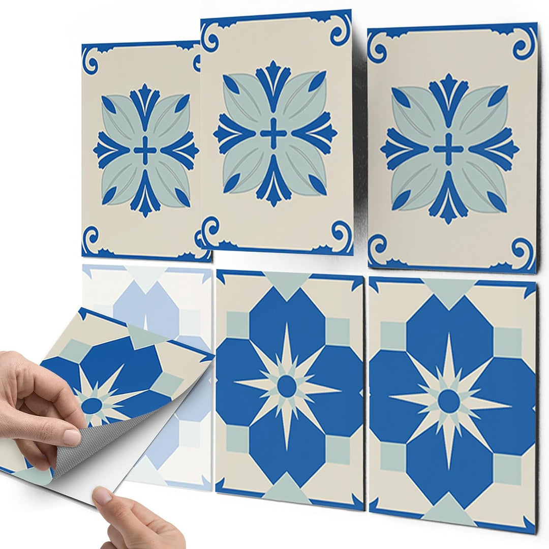 CREATISTO Klebefliesen Stickerfliesen Fliesenfolie - Stylische Sticker Aufkleber für Fliesen I Klebe