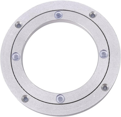Drehlager-Drehtisch aus robuster Aluminiumlegierung,Drehlager-Plattenspieler, runder Esstisch, glatt