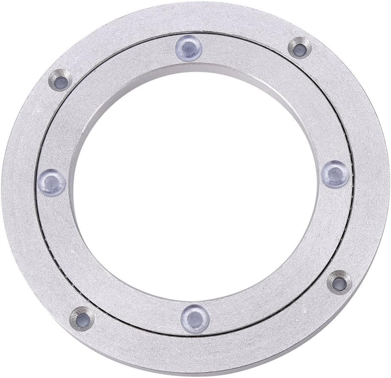 Drehlager-Drehtisch aus robuster Aluminiumlegierung,Drehlager-Plattenspieler, runder Esstisch, glatt