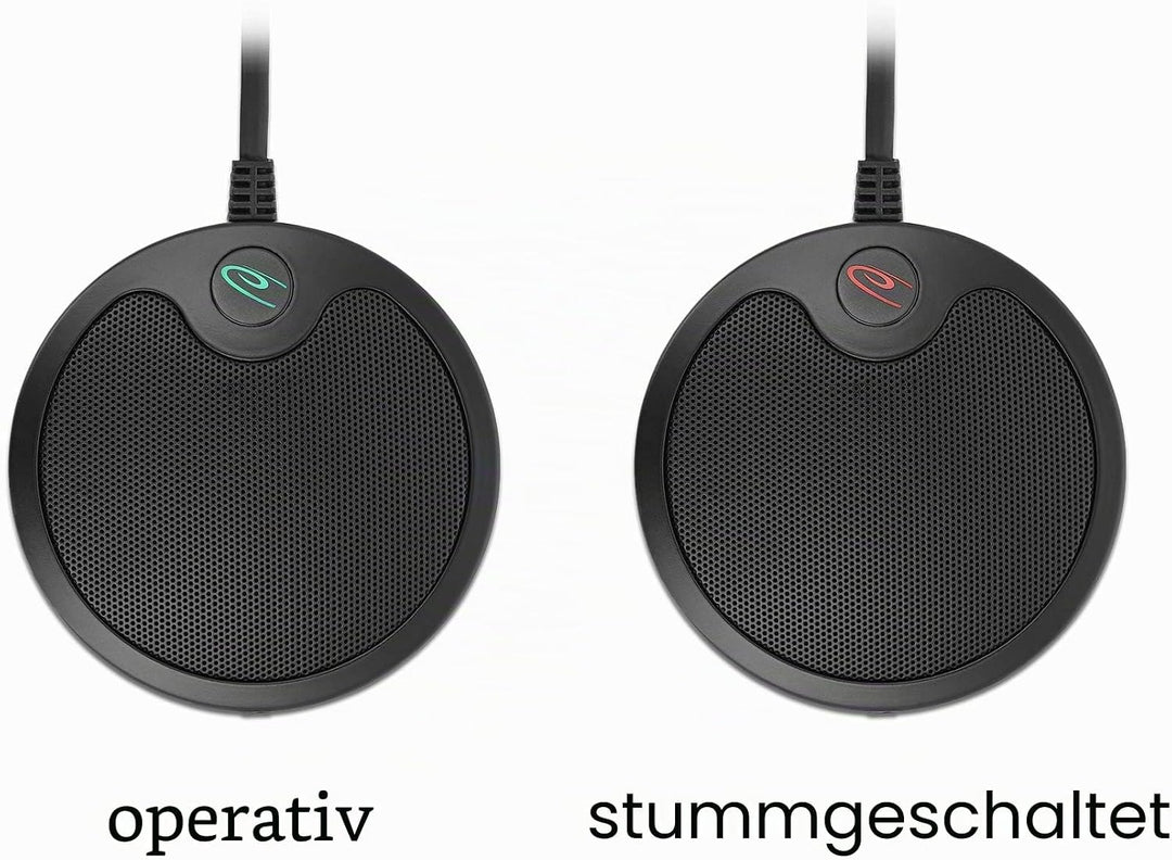 Delock USB Konferenzmikrofon Kondensator Mikrofon 360 Grad Omnidirektional Ideal für Aufnahmen von M