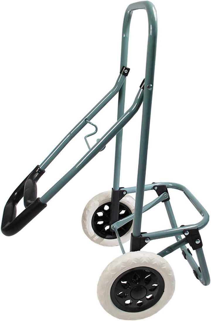 HELO Einkaufstrolley Trolley Einkaufswagen Handwagen Koffer Handgepäck Trolli Roller (Blau), Blau
