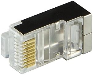 LogiLink Professional MP0022Y RJ45 Stecker Kat.6 gelb