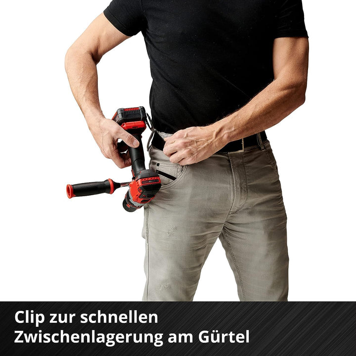 Einhell Akkuschrauber TE-CD 18 Li-i Brushless Power X-Change ( Li-Ion, 18 V, 2 Gang, mit Schlagfunkt