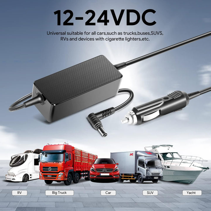 KFD DC 12V-24V Adapter KFZ Ladekabel Netzteil Auto Ladegerät für Panasonic Toughbook CF18 CF19 CF53