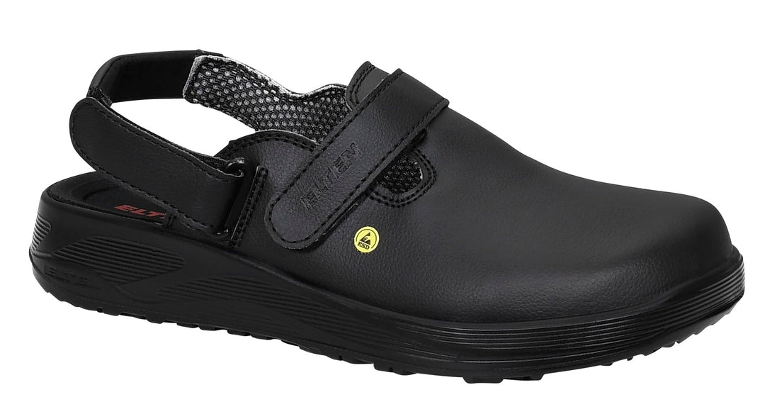 ELTEN Michel Black ESD OB, Sicherheitsschuhe für Damen+Herren, leicht, (Leichter als Stahlkappe), Ob