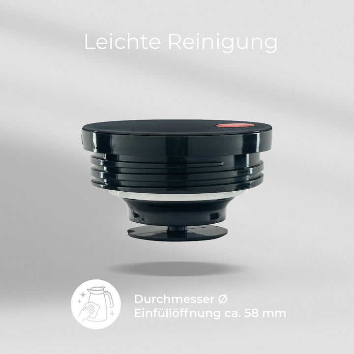 ROTPUNKT Isolierkanne 760 Maxima 1,0 l | Zweifunktions-Drehverschluss | BPA-frei - gesundes Trinken