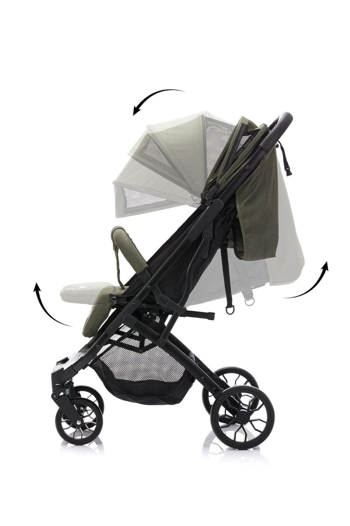 Fillikid Sportwagen Buggy Styler Elite Exklusiv | Kompakter Kinderbuggy mit Ein-Hand-Faltmechanismus