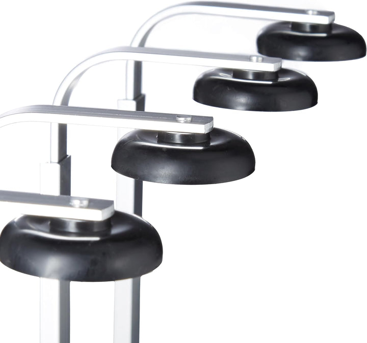 Relaxdays Barbutler Wand, Portonierer für 8 Flaschen, Profi Portionierer 3 cl, Bar Accessoire, HBT: