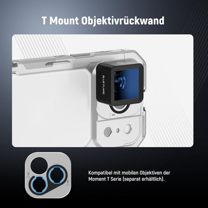 NEEWER Phone Käfig Cage Kompatibel mit iPhone 17 Pro Max, Schnellwechsel Video Rig Handy Stabilisato