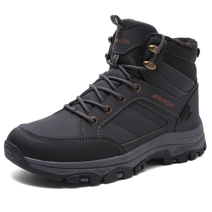 Littleplum Wanderschuhe Herren Trekkingschuhe Leicht Outdoorschuhe Wanderstiefel Herren Stiefel Wint