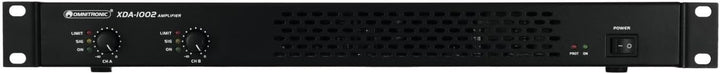 Omnitronic XDA-1002 Class-D-Verstärker | Stereo-PA-Verstärker mit Schaltnetzteil, 2 x 510 W / 4 Ohm,