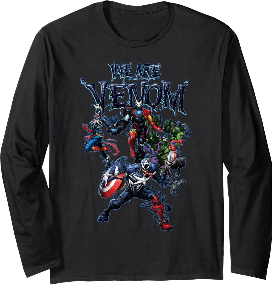 Marvel Avengers We Are Venom Portrait Langarmshirt
