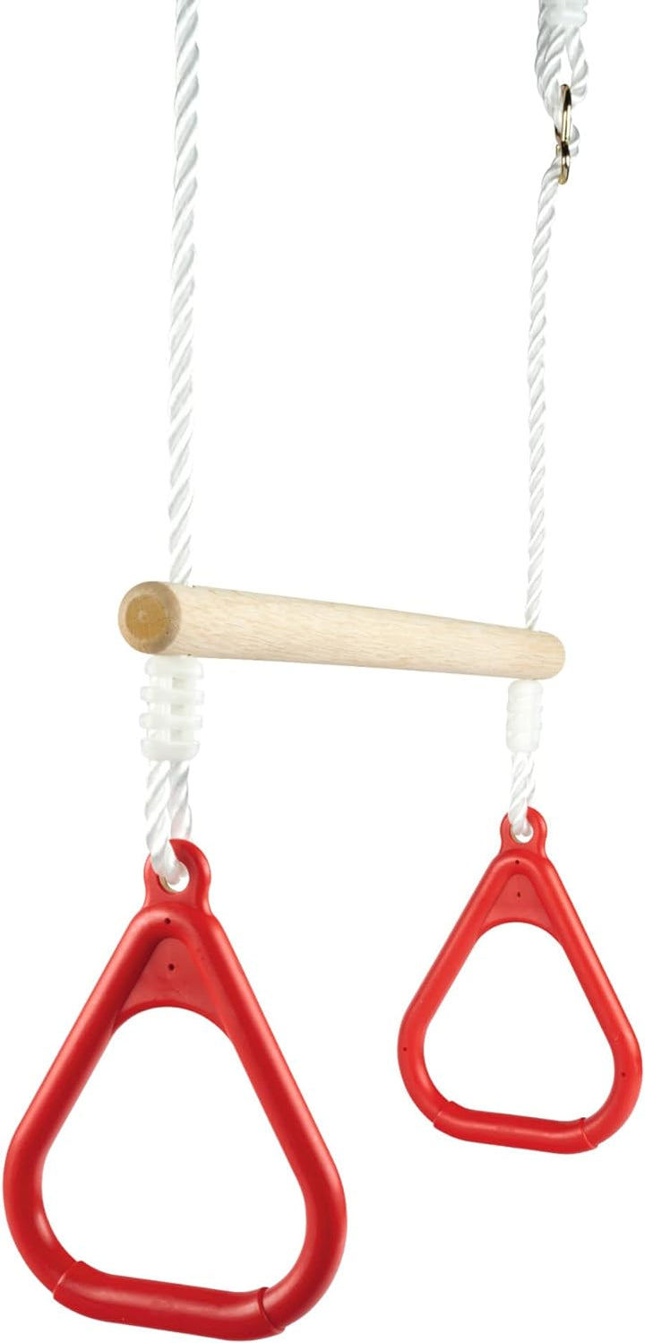 Eichhorn - Outdoor 2 in 1 Turnset, Schaukel und Trapez in einem, Höhenverstellbar ca. 110-160 cm, bi