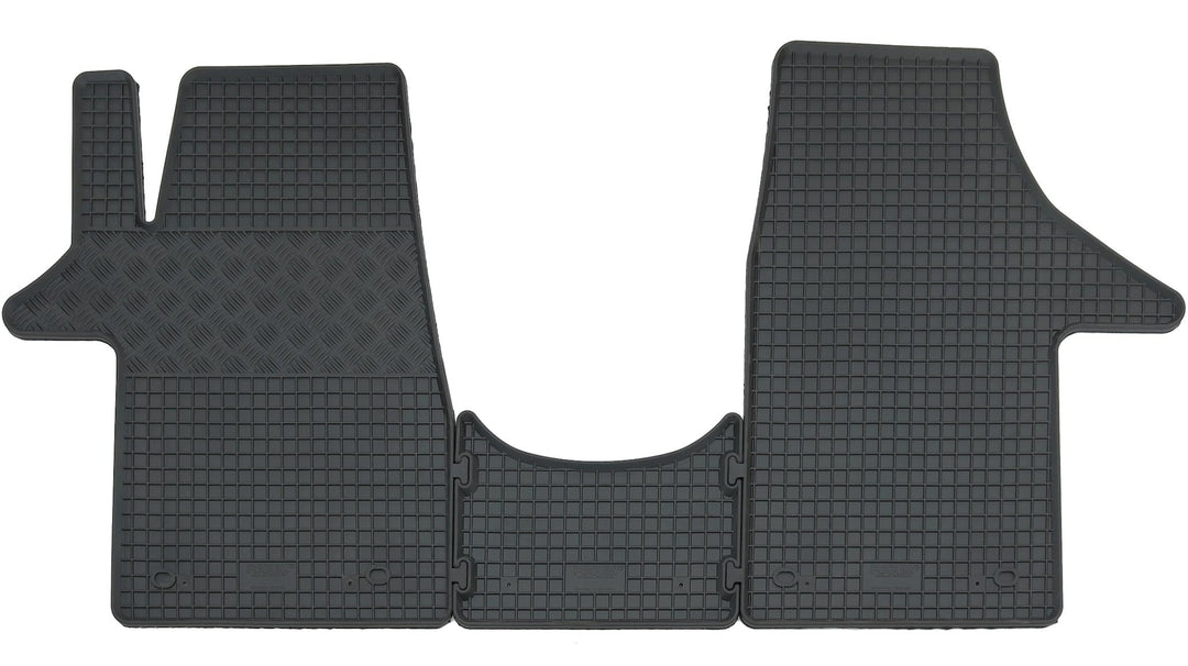 AD Tuning RI902778 Gummifussmatten Set, 3-teilig, Gummi Fussmatten