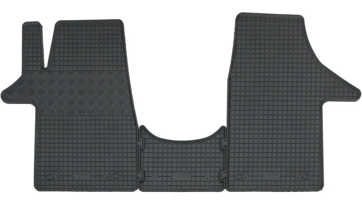 AD Tuning RI902778 Gummifussmatten Set, 3-teilig, Gummi Fussmatten