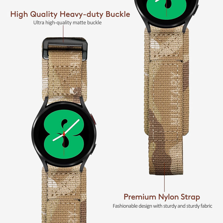 Hemsut Kompatibel mit Samsung Galaxy Watch 6/5/5 Pro/4/4 Classic/3, 45/44/40/46/42/45 mm Uhrarmband,