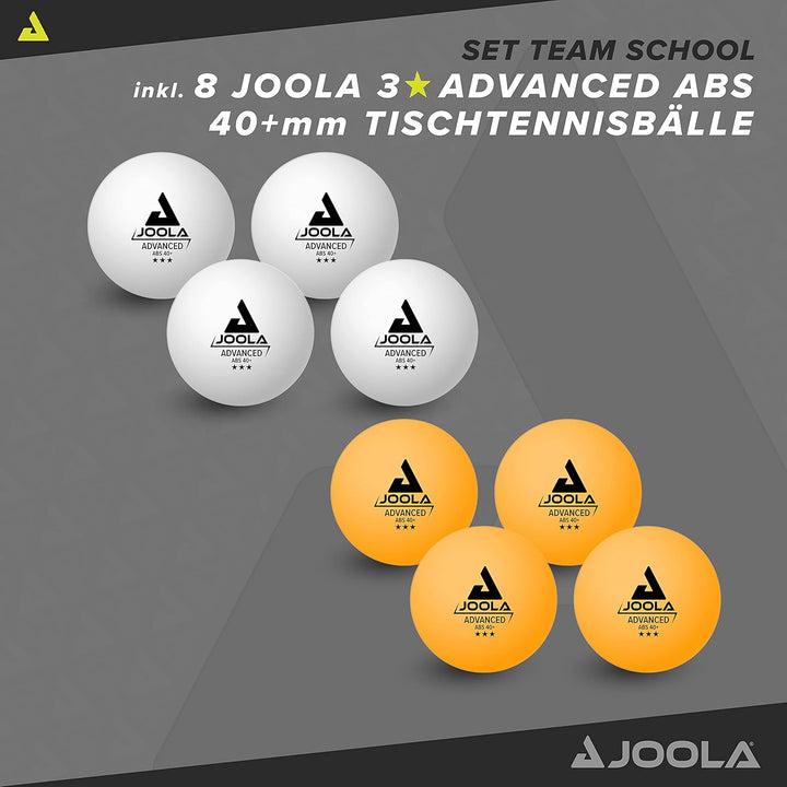 JOOLA Tischtennis-Set Team School Bundle mit Ballset, Bundle mit Ballset