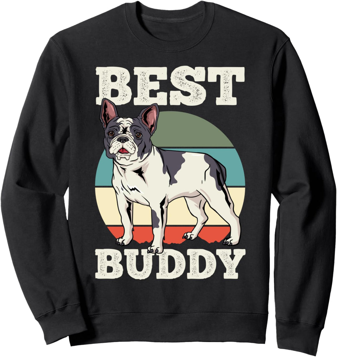 Französische Bulldogge Besitzer Züchter Hundefreunde Sweatshirt