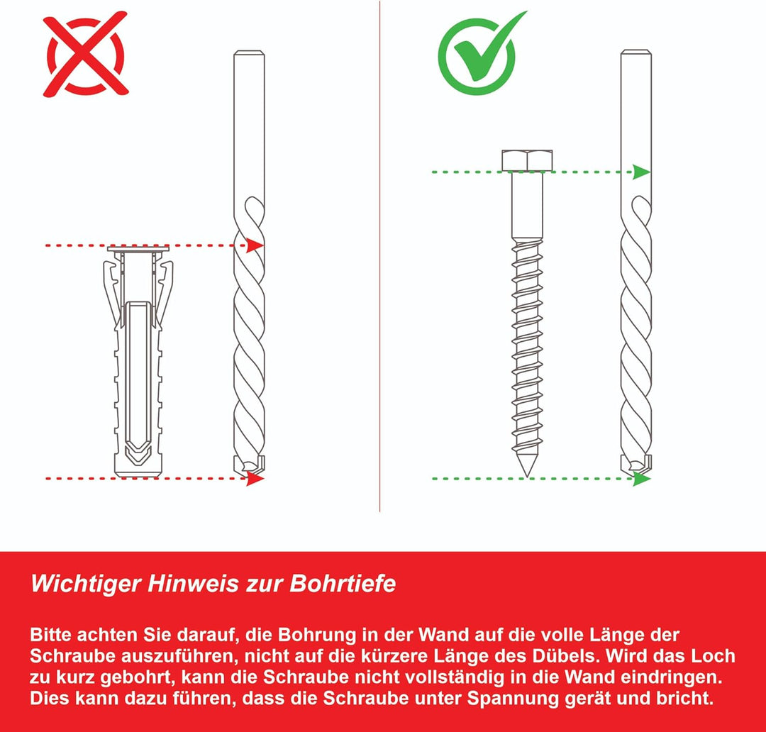 Premium X 40cm Wandhalter ALU Wand SAT Halterung Wandhalterung L-Halter 400mm Schraubensatz für Wand