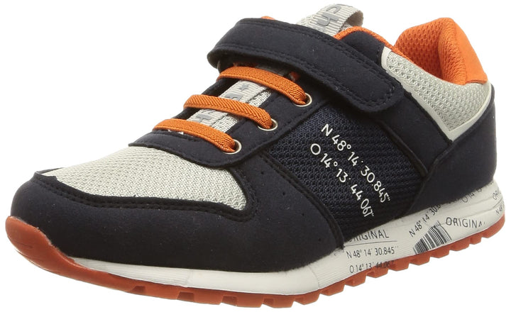 Richter Kinderschuhe Jungen Halbschuhe Klett Sneaker Blau Freizeit 29 EU Atla Oran White Flin, 29 EU