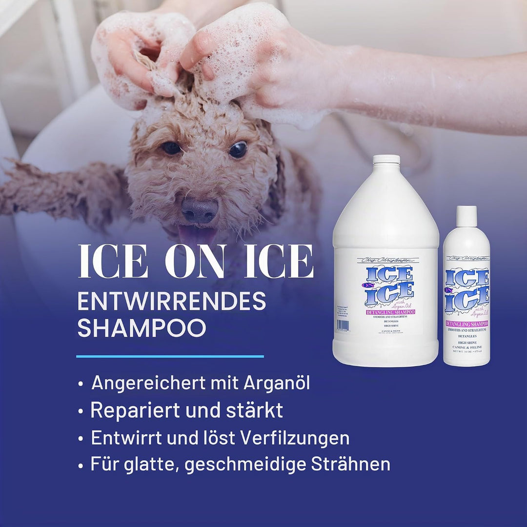 Chris Christensen Ice On Ice Shampoo - Tiefenreinigung und Glanz für das Haar | Professionelle Haarp