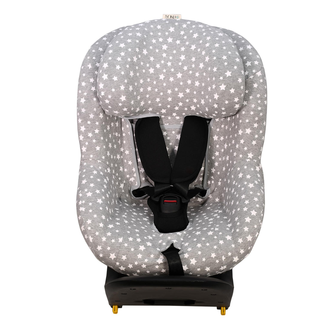 JYOKO KIDS Bezug für Autositz kompatibel mit Maxi Cosi (White Star, Maxi Cosi Pearl 360 y Mica Pro I