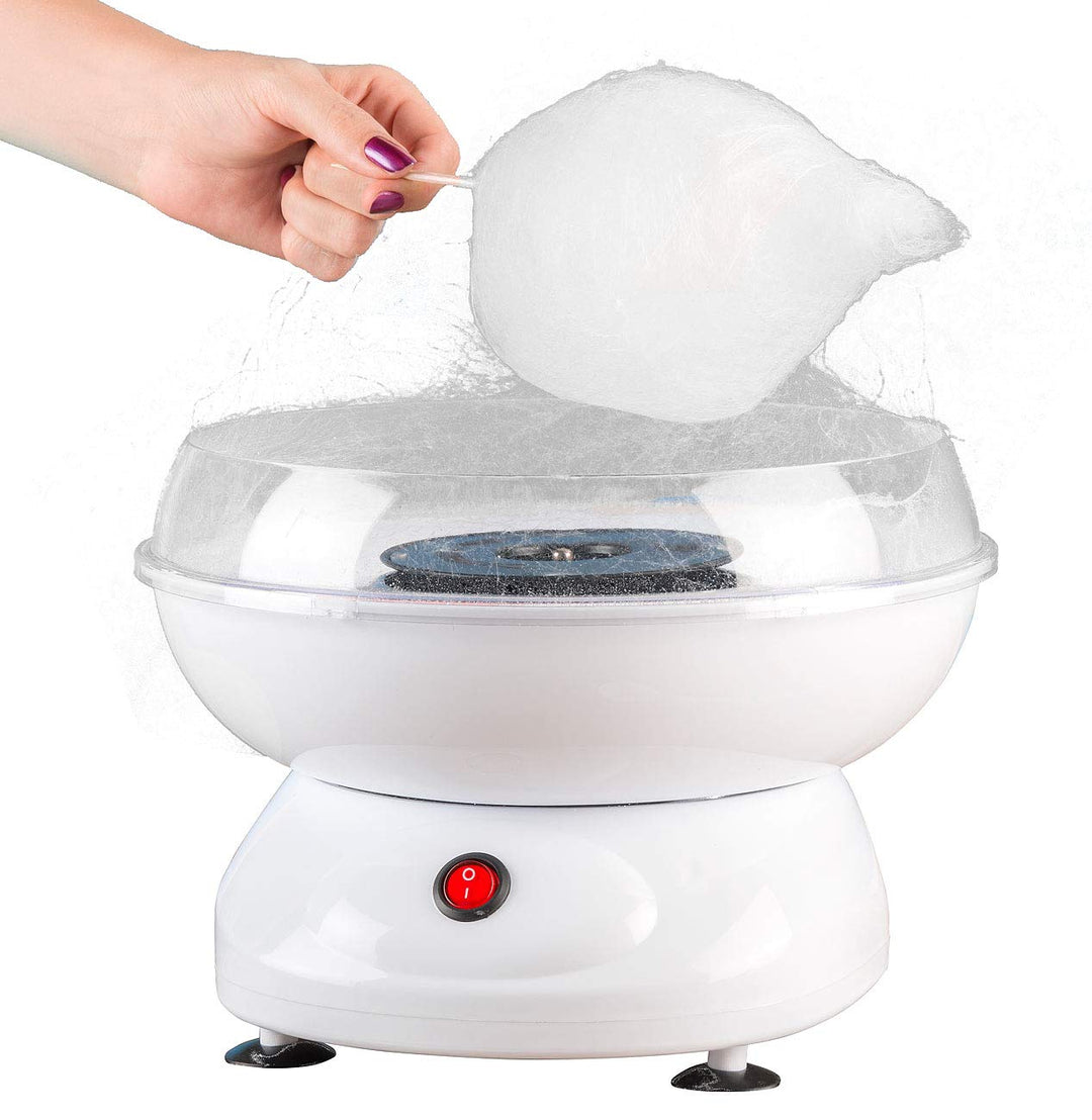Rosenstein &amp; Söhne Zuckerwattemaschine: Zuckerwatte-Maschine mit spülmaschinenfesten Aufsätzen, 500