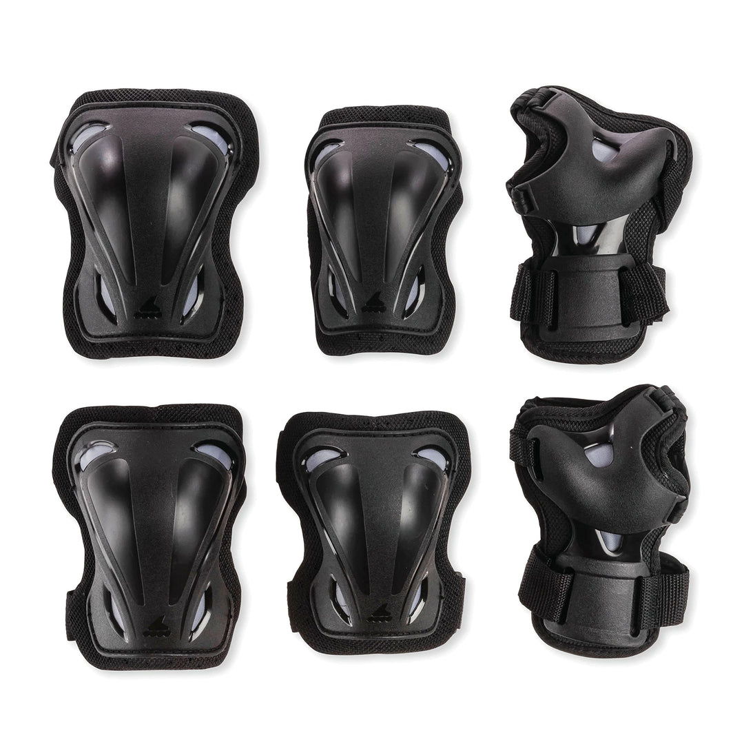 Rollerblade Unisex – Erwachsene Skate Gear 3 Beschützer XL Schwarz, XL Schwarz