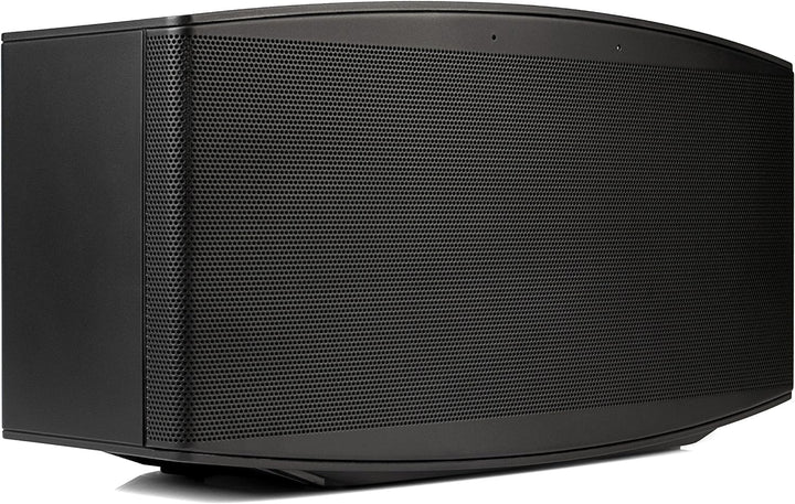 MR 100 Designlautsprecher | Schnurloser Multiroom Lautsprecher mit W-LAN Streaming | Aux In und Blue